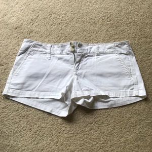 American Eagle White Shorts
